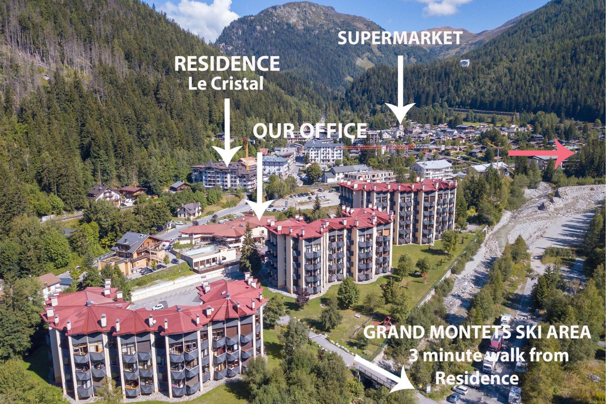 Résidence Le Cristal - Grands Montets 8 - Happy Rentals Chamonix Extérieur photo